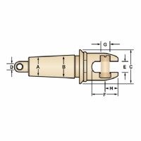 Replacement Pin For # 08080920 Swivel