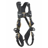 ExoFit NEX Arc Flash FR Positioning/Climbing Harness, PVC coated back, front and side D-rings, Size Medium